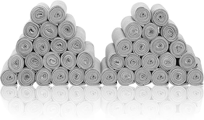 Cooling Towels 40 Pack 40"x 12", 160gsm Bulk Cool Towels, Soft Breathable, Super Absorbent, Quick Cold Towel, for Bowling, Yoga, Travel, Camping, Golf, Football, Hiking, Outdoor Work