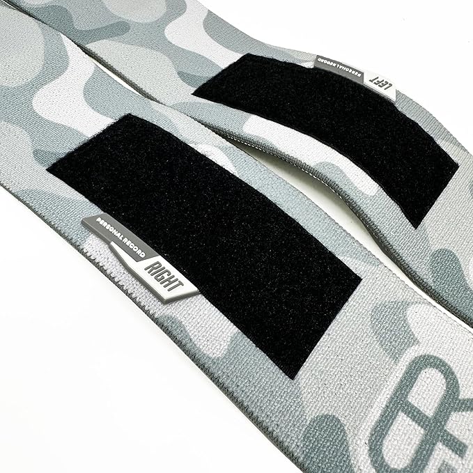 Heavy Duty Premium Wrist Wraps, More Elasticity, Reinforced Stitching, Extra Wide Strap, Strong Thumb Loop, Larry Wheels Weightlifting Wraps