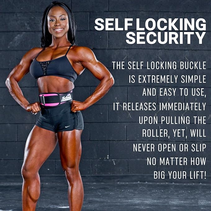 Schiek Sports 2006 Nylon 6 Inches Weight Lifting Belt - Support Belt for Power Lifting