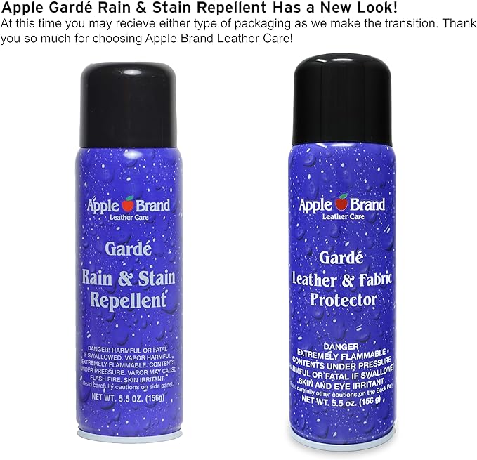 Garde Rain & Stain Water Repellent - Protector Spray For Handbags, Purses, Shoes, Boots, Accessories, Furniture - Won't Alter Color - Great For Vachetta
