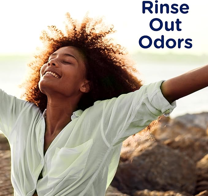 Downy RINSE & REFRESH Laundry Odor Remover and Fabric Softener for Activewear, Active Fresh Scent, 48 oz