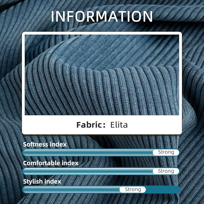 Detiblue Bench Cushion for Indoor Furniture，48x16x4Inch Tufted Bench Seat Cushion with Non-Slip, Comfortable and Durable for Shoe/Entryway/Storage with Cushion（Elita Light Blue）