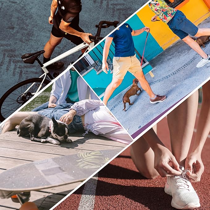 fenglaoda Compression Socks Women Men 6 Pairs, Knee High Best Support Circulation Socks for Running, Travel, Flight, Nurse