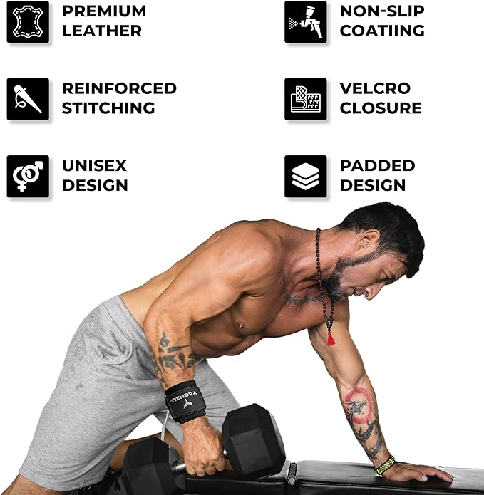 Weight Lifting Hooks, Padded Weight Lifting Straps Wrist Straps for Men and Women, Premium Deadlift Straps for Weightlifting and Powerlifting, Weight Lifting Gloves for Pull Ups