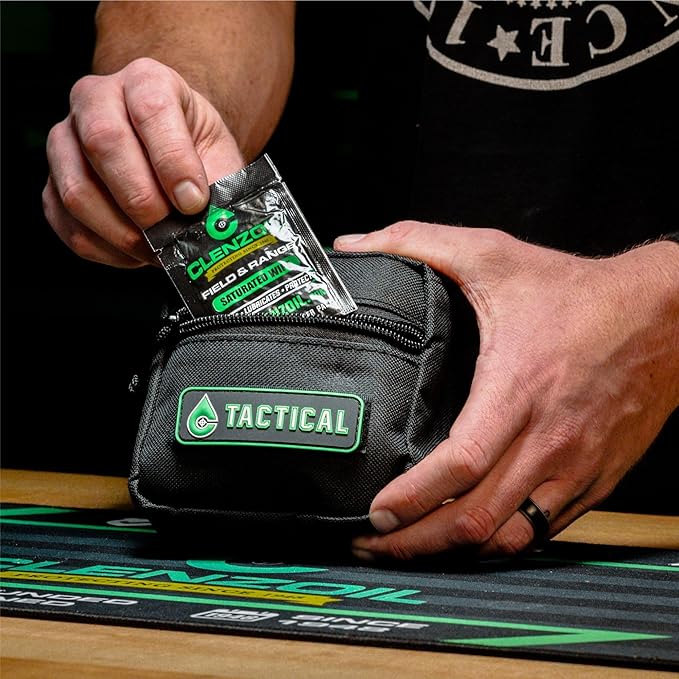 CLENZOIL Field & Range Single-Use Saturated Gun Oil Wipe Packets | Individual CLP Wipes | One-Step Gun Cleaning Oil & Lubricant Field Wipes for Hunting | 5Pk, 10Pk, and 20Pk Options