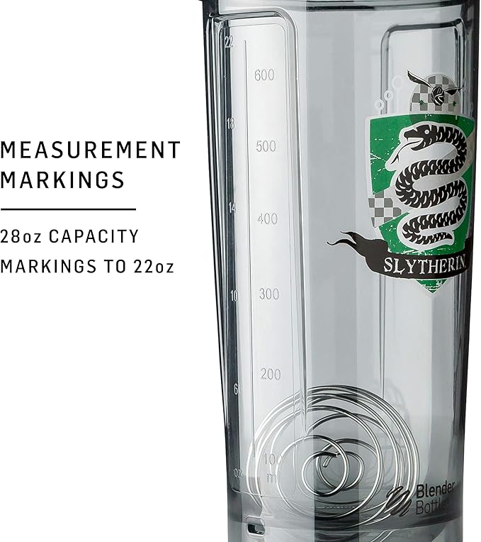 BlenderBottle Harry Potter Shaker Bottle Pro Series Perfect for Protein Shakes and Pre Workout, 28-Ounce, Bolt & Glasses