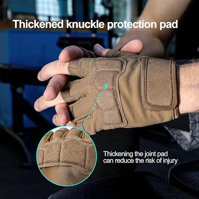 Workout Gloves for Men and Women Gym Weight Lifting Padded Gloves with Wrist Wrap Support, Full Palm Protection & Silicone Grip, Cross Training, Fitness, Pull-up