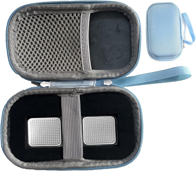 Foirfe Heart Rate Monitor Case Compatible with Kardia Mobile AliveCor Personal ECG Portable Travel Protective Holder Organizer for Heart Monitor Storage Pill Organizer Carrying (Box Only)