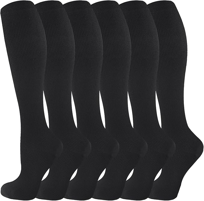 bropite Compression Socks for Women & Men Circulation-Support Knee High Socks 20-30 mmhg-Best for Running,Medical,Nurse,Travel