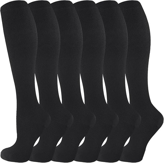 bropite Compression Socks for Women & Men Circulation-Support Knee High Socks 20-30 mmhg-Best for Running,Medical,Nurse,Travel
