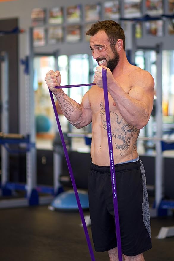 Rise Bands Heavy-Duty Exercise Resistance Band for Physical Therapy, Fitness, Muscle Development, Rehab, Mobility, Stretching, and More