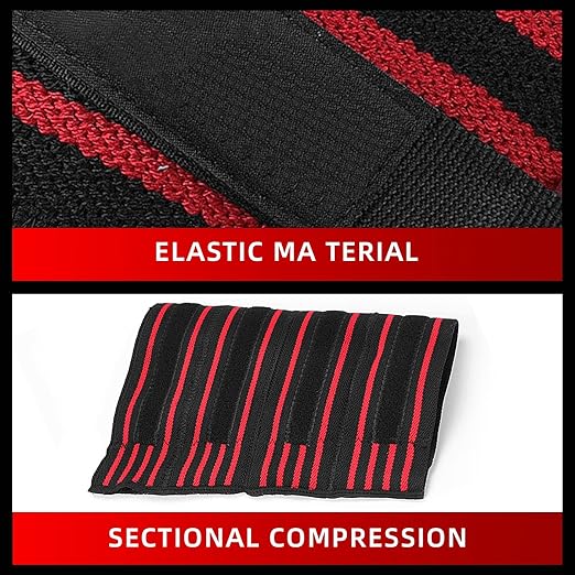 MANUEKLEAR Elbow Sleeves for Weightlifting, Adjustable Elbow Wraps for Weightlifting, Supportive Elbw Straps Brace for Lifting Weight Bodybuilding Powerlifting