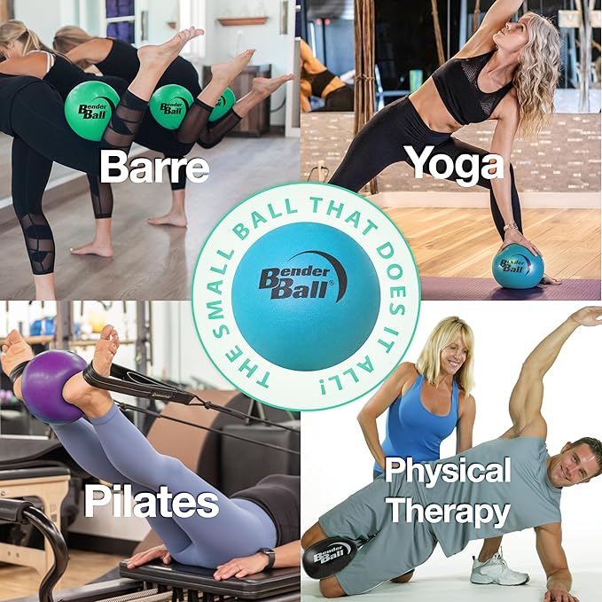 The Original 9 inch Pilates Ball for Abs, Core & Back, Core Training Ball, Small Crunch Exercise Ball, Includes 5 Streaming Videos + Core Training/Bun & Thighs DVD or Without DVD