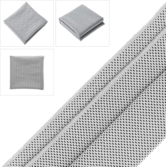 Biange Cooling Towels (40"x 12", Pack of 30) for Neck and Face, Cold Towel for Hot Weather, Sports, Workout, Fitness, Gym, Yoga, Golf, Pilates, Travel, Camping & More