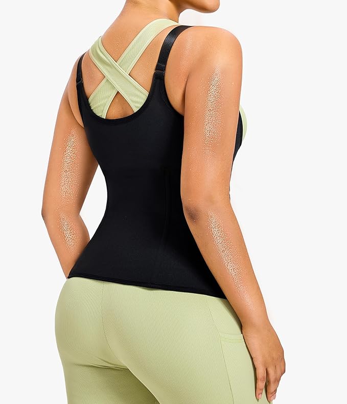 GAODI Womens' Sauna Suit Workout Sweat Body Shaper