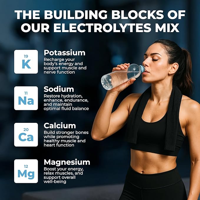 Keto Vitals Unflavored Electrolyte Powder - Sugar Free Electrolytes for Fasting, Keto & Hydration - No Sugar, No Flavor - Flavorless Electrolytes Powder Tub - 60 Servings