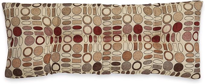 Klear Vu The Gripper Omega Non-Slip Tufted Bench Cushion for Indoor Furniture, Entryway Storage, Bay Window, 35 Inches, Geometric