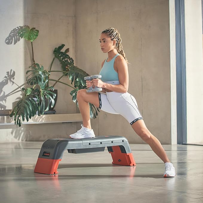 Reebok Deck Multipurpose Adjustable Bench Aerobic Strength Training Incline and Decline2