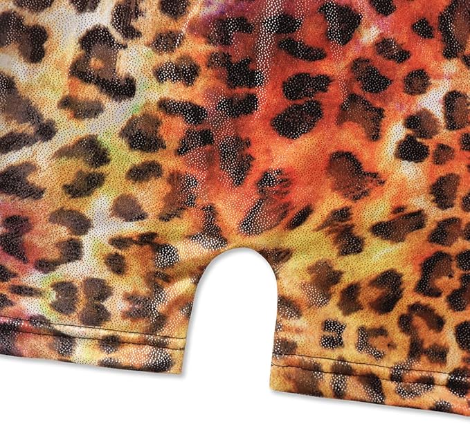 EQSJIU Leotards for Girls Gymnastics Sleeveless Sparkly Toddler Tumbling Outfits Dance Clothes Biketards for Kids 1-10 Years