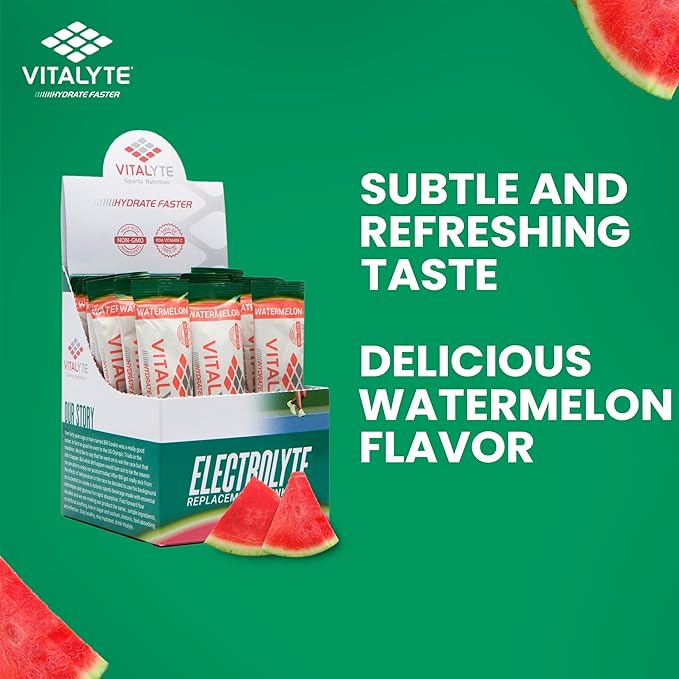 Vitalyte Electrolytes Packets Isotonic Sports Drink | Electrolytes Powder Packets Sports Nutrition Electrolyte Replacement Drinks Dehydration Relief Packets