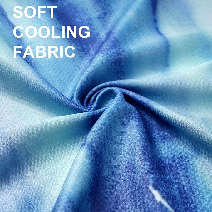 Cooling Towel, Ice Towel for Neck, Soft Microfiber Chilly Towel Stay Cool for Sports, Yoga, Running, Gym, Workout, Biking, Camping & Outdoor Activities 40"x12"