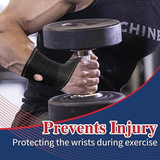 AKSO MEDICOS Wrist Brace for TFCC Tears, Adjustable Wrist Wraps with Ring Pad for Ulnar Sided Wrist Pain, DRUJ Instability, for Repetitive Wrist Use Injury, Left Hand, M Size