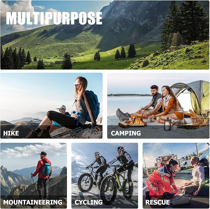 33oz Collapsible Water Bottles, 3-Pack Reusable Travel Foldable Water Bottles for Hiking Camping Running Bike, BPA-Free Water Bottle