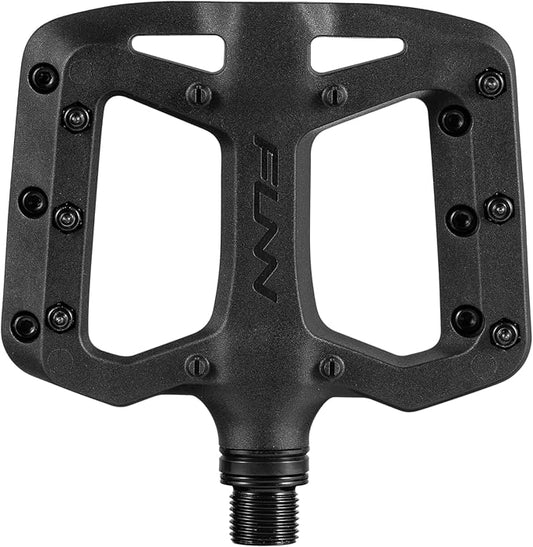 Funn Taipan S Glass Fiber Reinforced Thermoplastic Bike Pedals with 9/16-inch CrMo Axles for MTB/BMX/Urban/Gravel Riding, Suitable for Youth, Kids and Young Riders