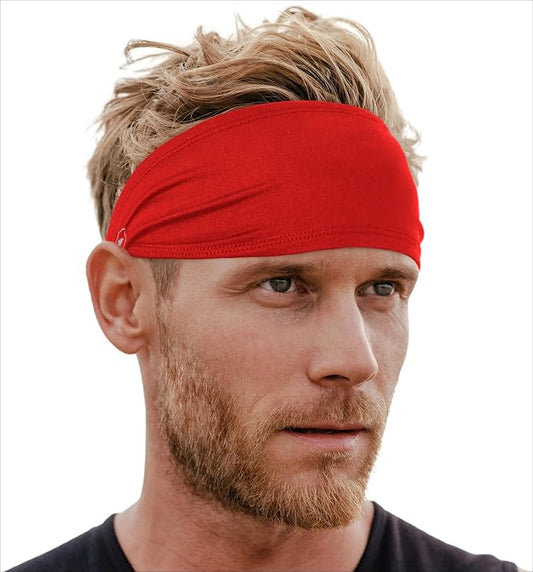 Tough Headwear Sport Headbands for Men - Workout Headbands for Women - Running Headband -Tennis Athletic Sweatband