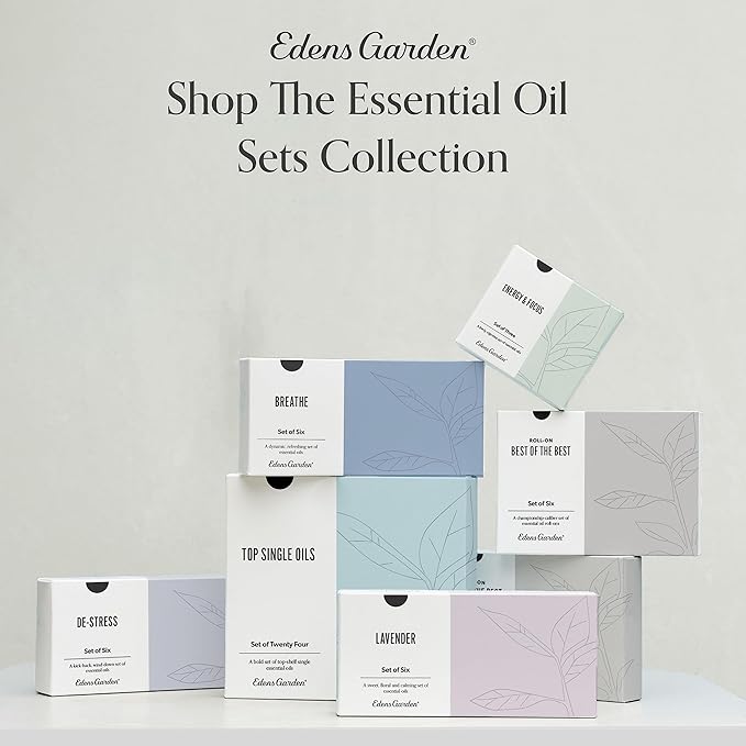 Edens Garden Essential Oils Around The World 3 Set – 100% Pure Therapeutic Grade Aromatherapy: Lavender, Peppermint & Tea Tree Oil for Diffusers & Home – No Fragrance & Undiluted, 10 ml/ 3 Pack