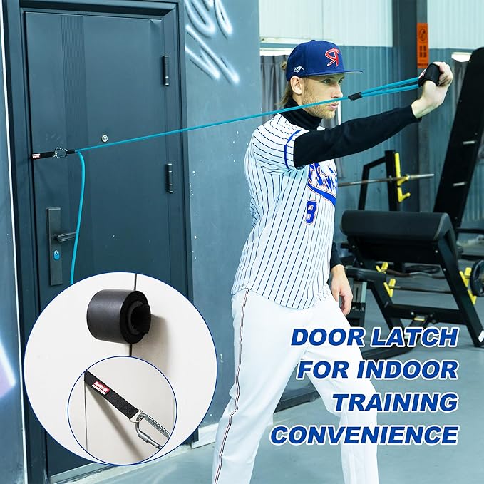 Resistance Bands for Pitchers, Baseball & Softball Training Equipment for Improving Arm Strength & Pitching Training, Baseball Pitching Bands for All Skill Levels