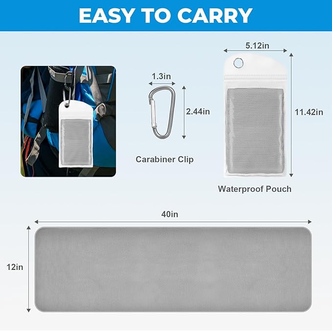 Cooling Towels for Neck and Face, Ice Towel for Hot Weather, Soft Breathable Cooling Neck Wraps, Cool Rags for Yoga, Golf, Sport, Gym, Workout, Camping, Fitness, Outdoor