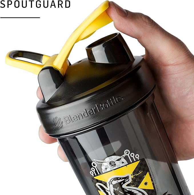 BlenderBottle Harry Potter Shaker Bottle Pro Series Perfect for Protein Shakes and Pre Workout, 28-Ounce, Bolt & Glasses