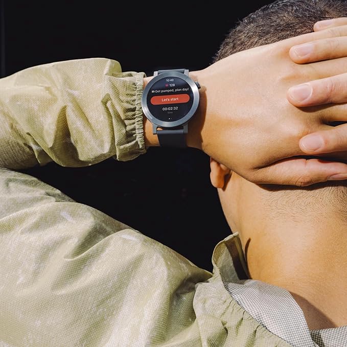 Watch 3 Pro Smart Watch for Men Women, Bluetooth Call AI with Energy Score, Heart Rate Tracking, Sleep Monitor, GPS & 130+ Sport Modes, Fitness Tracker for Android iOS, IP68 Dark Grey