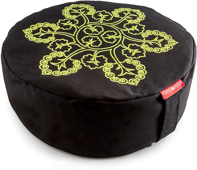 Yoga Meditation Buckwheat Bolster Pillow Cushion