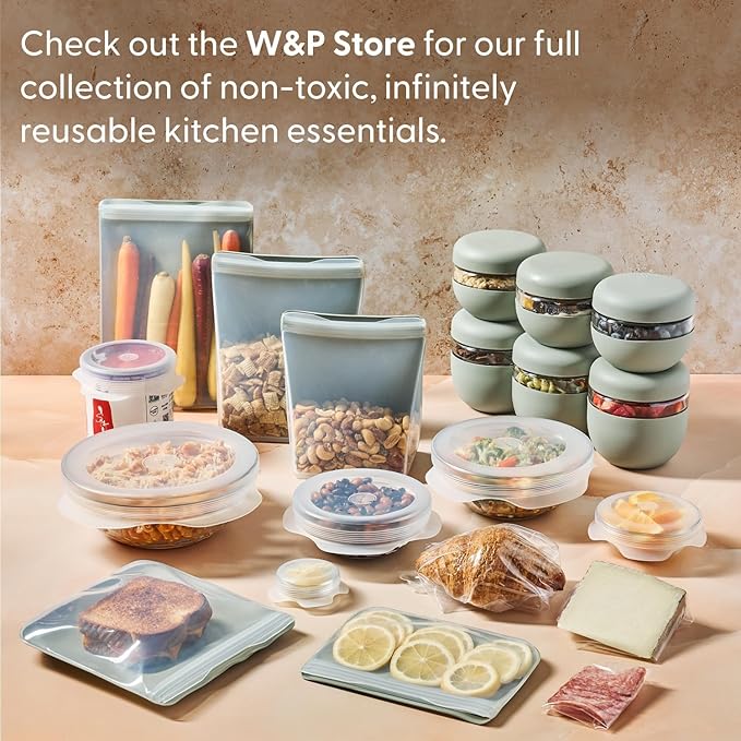 W&P Porter Glass Water Bottle w/ Protective Silicone Sleeve | Terrazzo Blush 20 Ounces | On-the-Go | Reusable Bottle for Coffee, Tea and Water | Portable