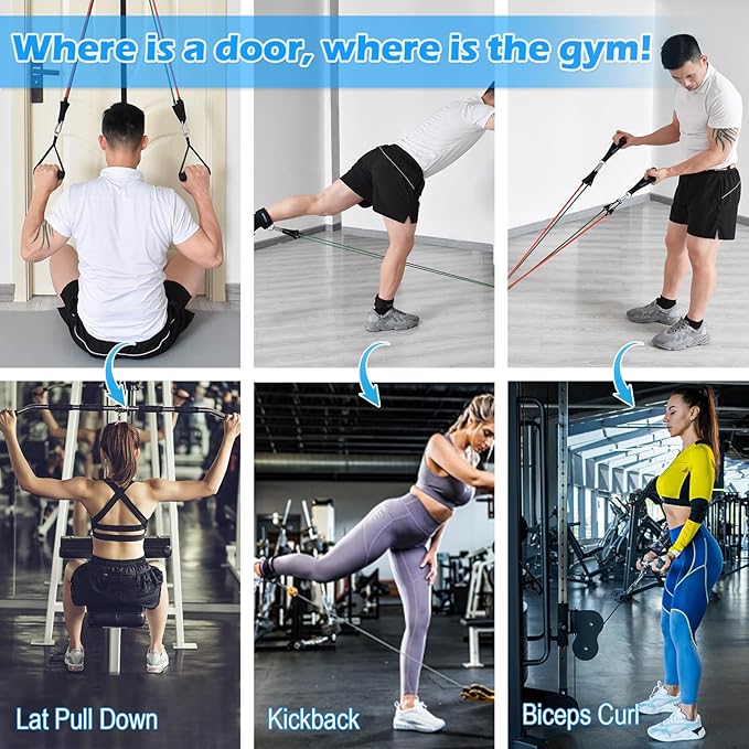 Brebebe Door Anchor Strap for Resistance Bands…