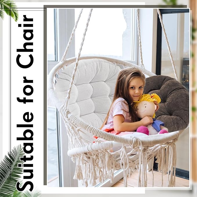 Jerify Floor Pillow Cushions 22 x 22 Inch Round Square Large Meditation Floor Pillow for Classroom Adult Meditation Picnic Party Cushion for Seating Gift Christmas(Round,Graded Grey,4 Pcs)