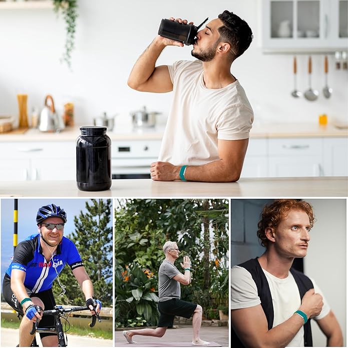 Silicone Sport Replacement Band Compatible with WHOOP 5.0, One, Peak, and Life Fitness Tracker – Breathable, Durable & Comfortable | Not for Whoop Gen 4