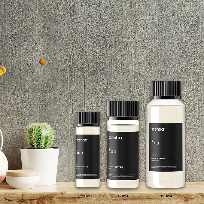 Fierce-Inspired Diffuser Oil - Scentia You Fragrance Oil Perfume Dupe - 120 mL, 4 Fl oz Diﬀusers - A and F Inspired. Natural Essential Scented Oil for Aromatherapy, SPA and Home, Mothers Day Gift