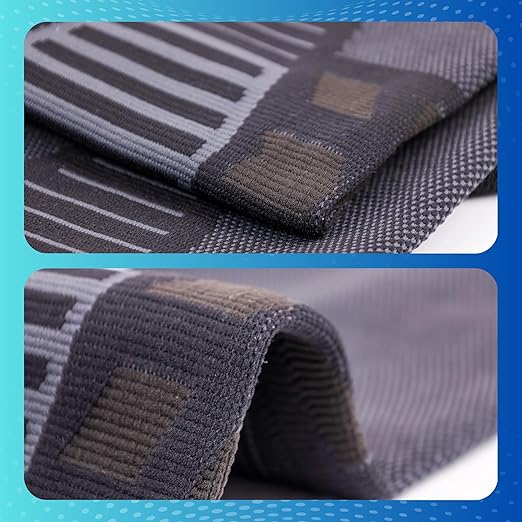 Caspe 2 Pack Full Leg Compression Sleeve for Men & Women with Strap – 3D Knit Support for Thigh, Knee & Calf – Non-Slip, Breathable Leg Compression for Sports, Recovery (Medium)