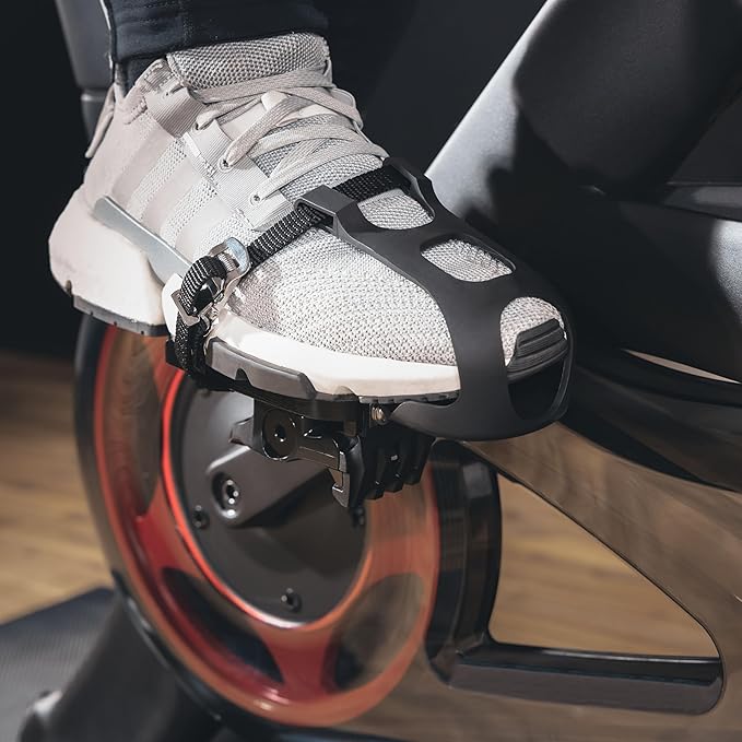 CyclingDeal Toe Cages - Compatible with Peloton Bike & Bike+ Pedals - Convert Peloton Pedals to Dual Function Pedals - Ride with Sneakers