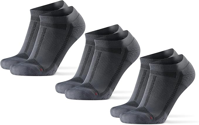 DANISH ENDURANCE Ultra-Comfort Ankle Running Socks - 3 or 5 Pack