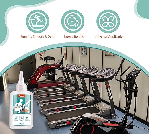 Treadmill Belt Lubricant - 7oz / 200ml Treadmill Lubricant for Belt - 100% Pure Silicone Treadmill Lube - Premium Treadmill Oil with Application Tubes for Easy Use - Non-Toxic and Odorless