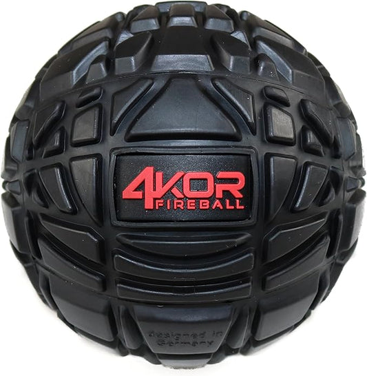4KOR Massage Balls for Trigger Point Therapy - Myofascial Release Ball - Muscle Relief for Back, Neck, Shoulder, Foot Pain - Fitness Massage Balls for Mobility - Deep Tissue Release Ball