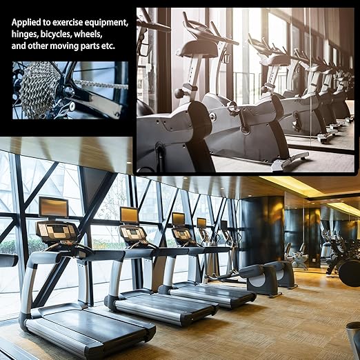 Treadmill Belt Lubricants/Lubes, Silicone Treadmill Oil, 100% Pure Silicone Treadmill Lube Suitable for Most Treadmills, Non-Toxic and Odorless, Reduce Friction Lubricant with Tubes, Soft Tubes, 7oz