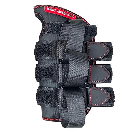 Right Hand Wrist Support Wrap – Adjustable Wrist Brace with Weightlifting Straps, Breathable Non-Slip Grip for Gym, CrossFit, Deadlifts, Powerlifting & Fitness Workouts