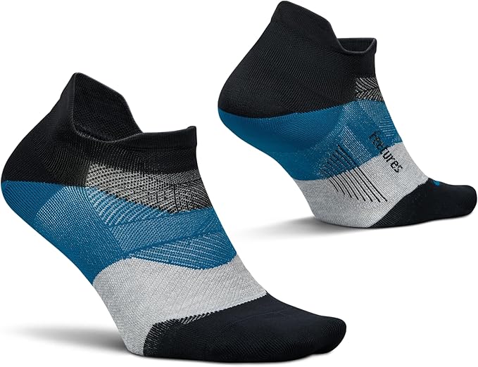 Feetures Elite Ultra Light Cushion Ankle Socks - Sport Sock with Targeted Compression