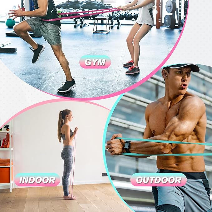 RitFit Pull Up Assist Band - Premium Resistance Band for Pull Up Assistance, Resistance Training, Body Stretching, Powerlifting, Mobility Training