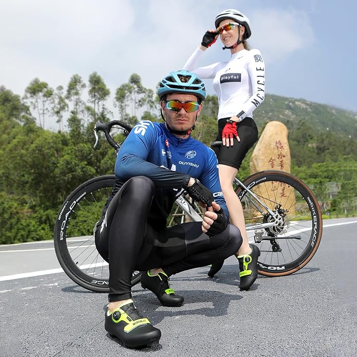 Cycling Shoes, Unisex Delta Cleats Compatible, Indoor Peloton and Outdoor Road Bike Shoes for Men and Women